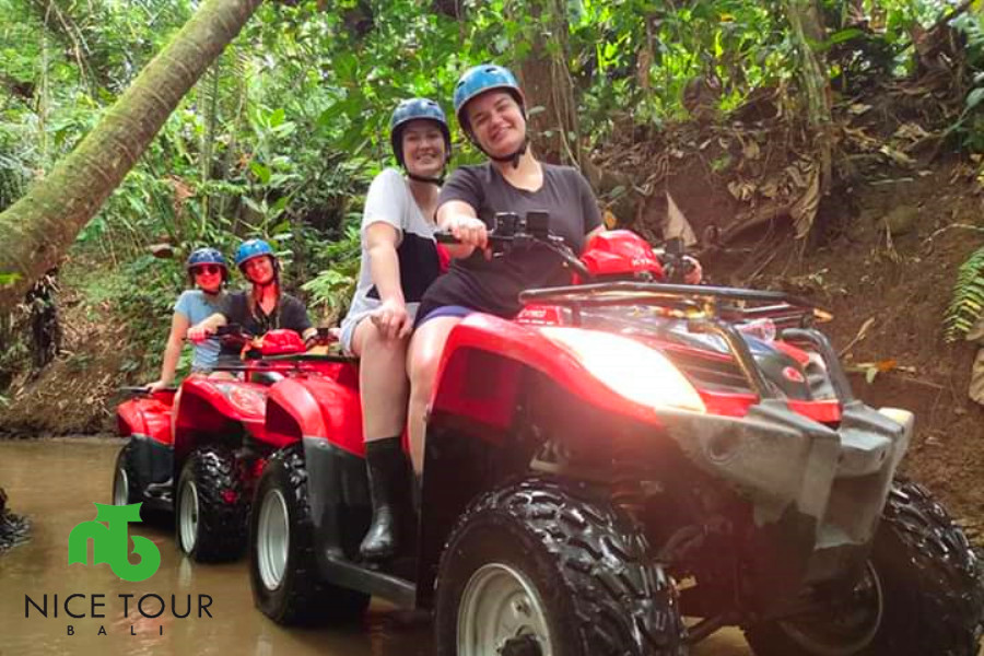 Bali ATV Ride Tour | Rivers, Jungle, Rice fields adventures!